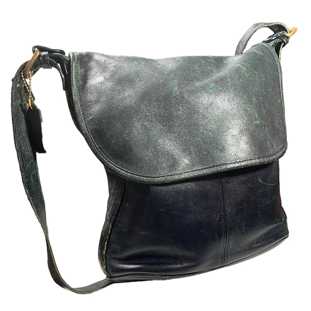COPY - VINTAGE rare Green NO 4115 Coach crossbody